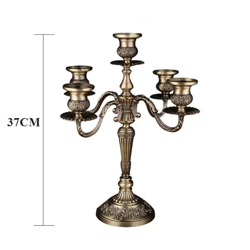 Bronze Candelabra 5-arms/3 arms