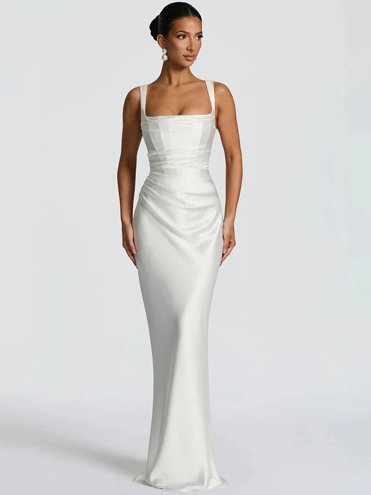 Satin Bodycon Dress