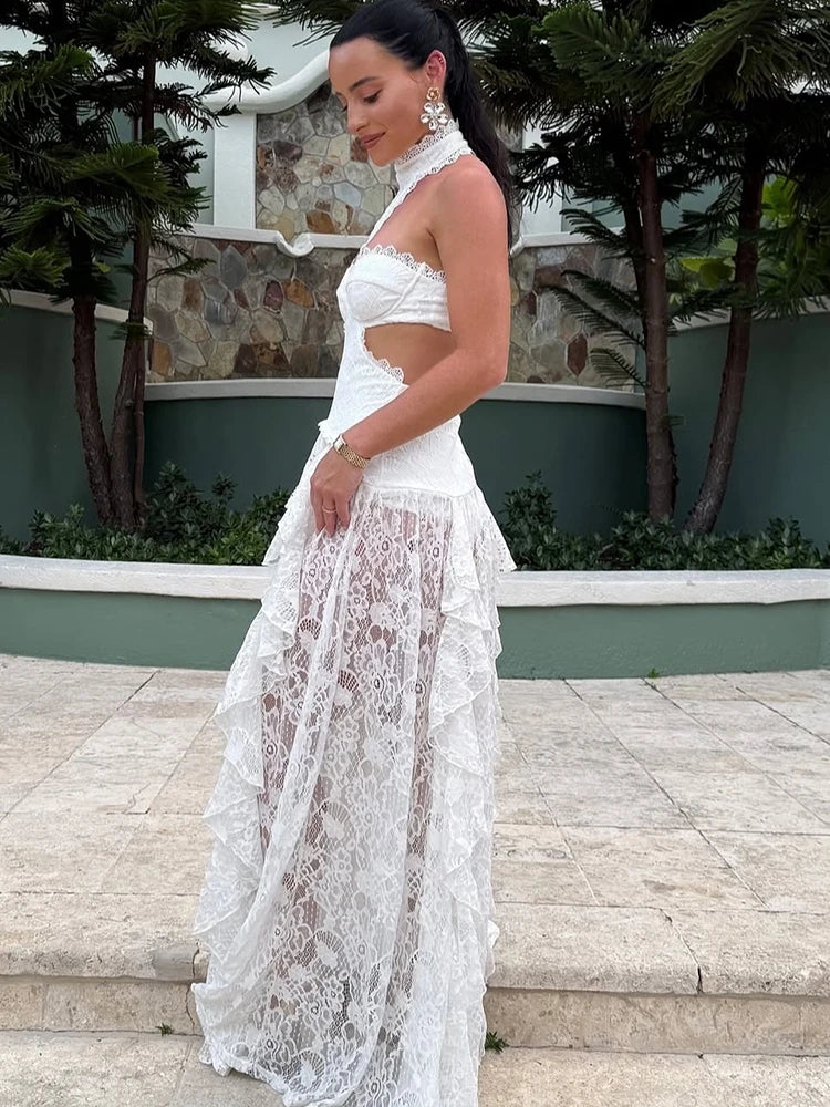Lace Patchwork Dress