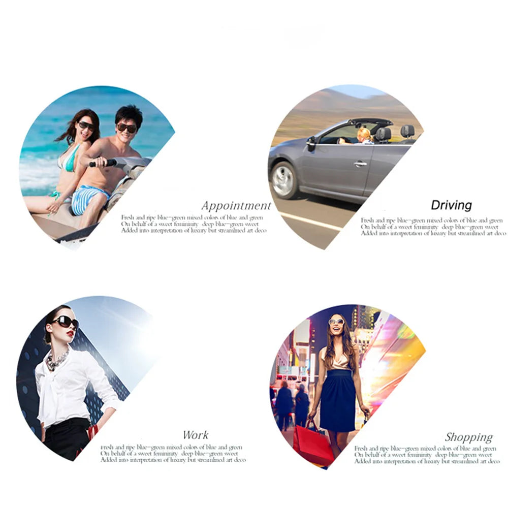 Retro Polarized Round Metal Frame Sunglasses