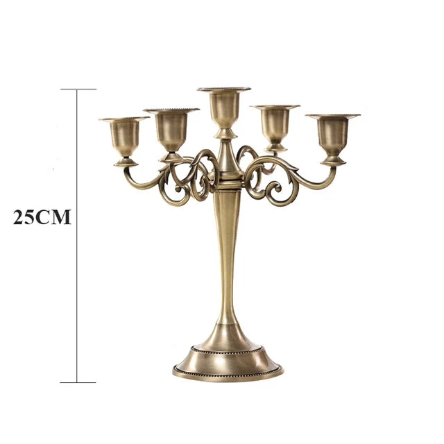 Bronze Candelabra 5-arms/3 arms