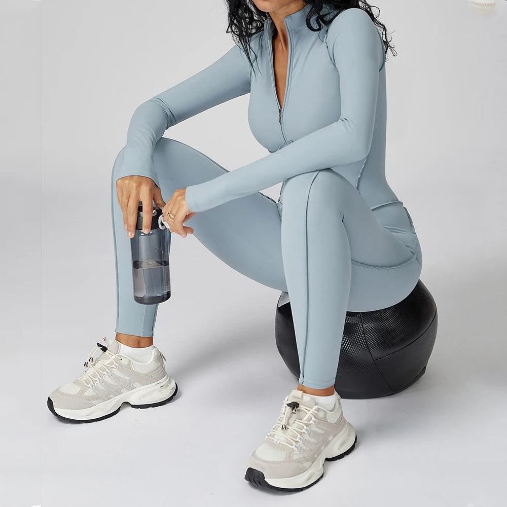 Contrast Long Sleeve Bodysuit