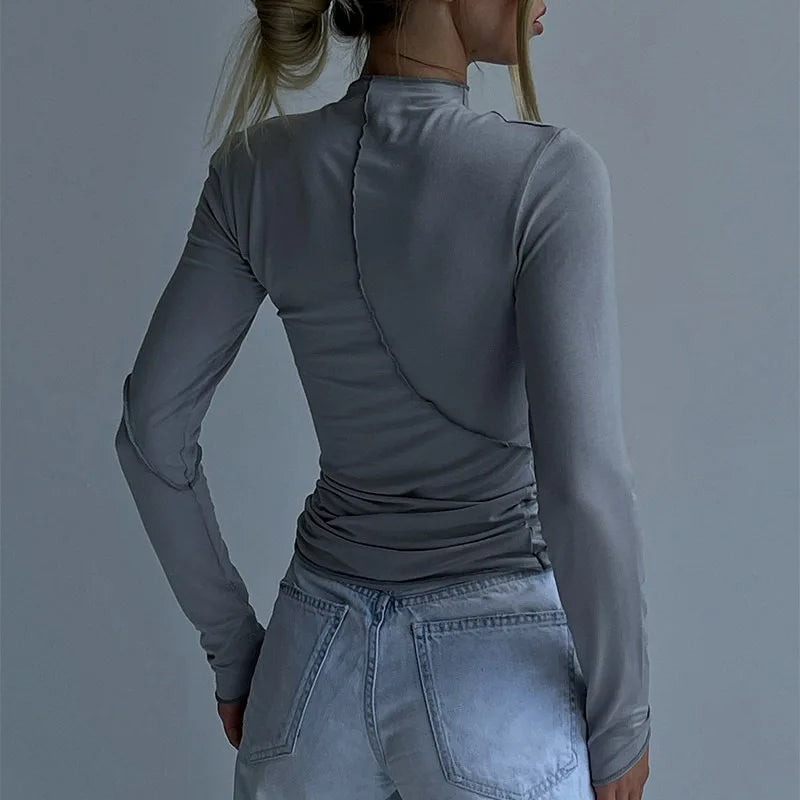 Seamed Long Sleeve