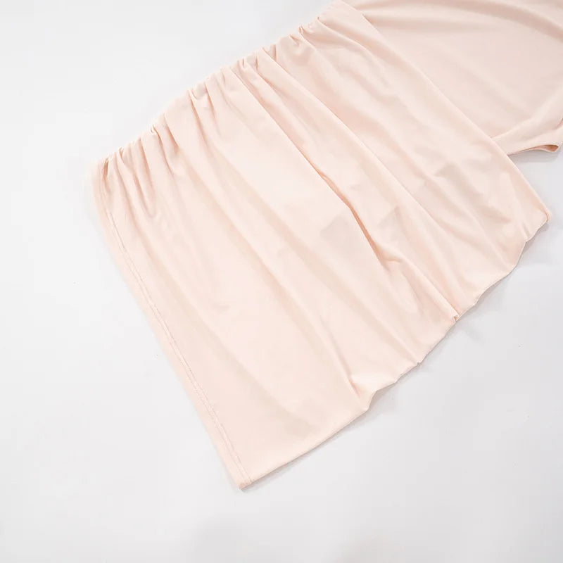 Hollowed Out Short Sleeve Mini