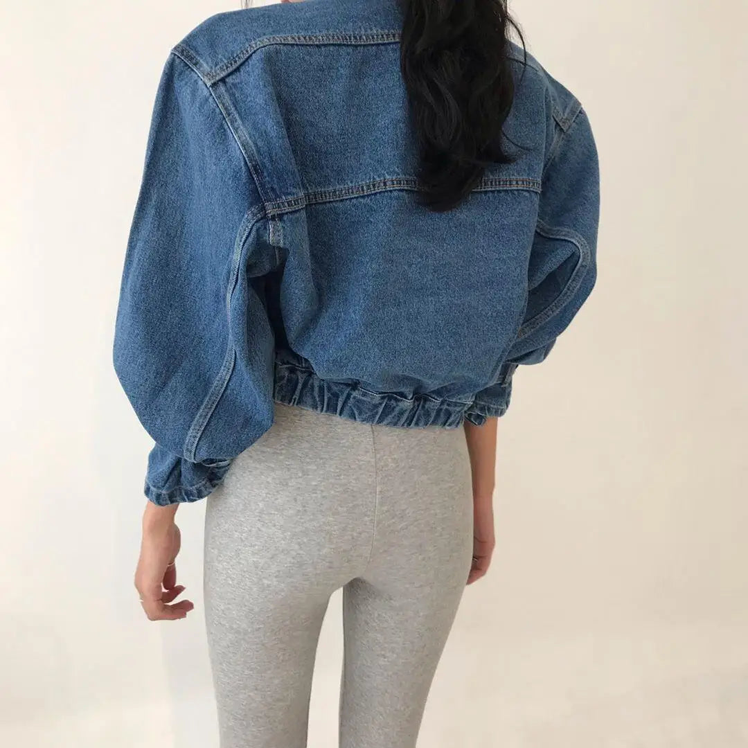Cropped Denim Jacket
