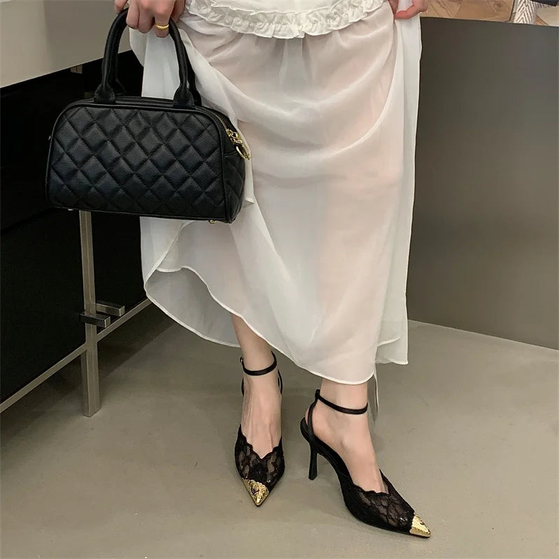 Lace Pumps