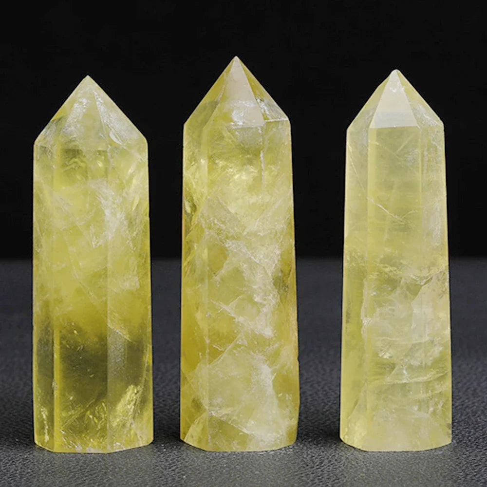 Natural Stone and Crystals Pyramids