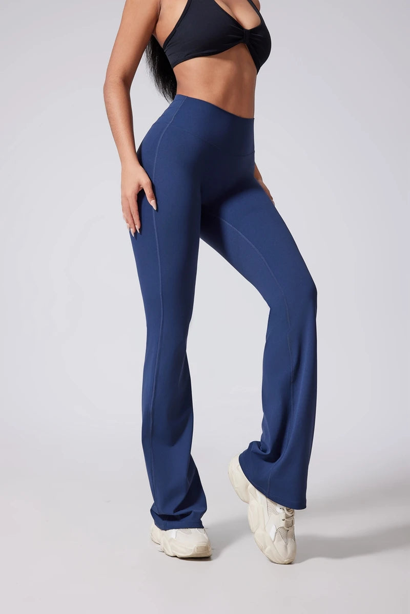 Hip Lifting Flared Leggings