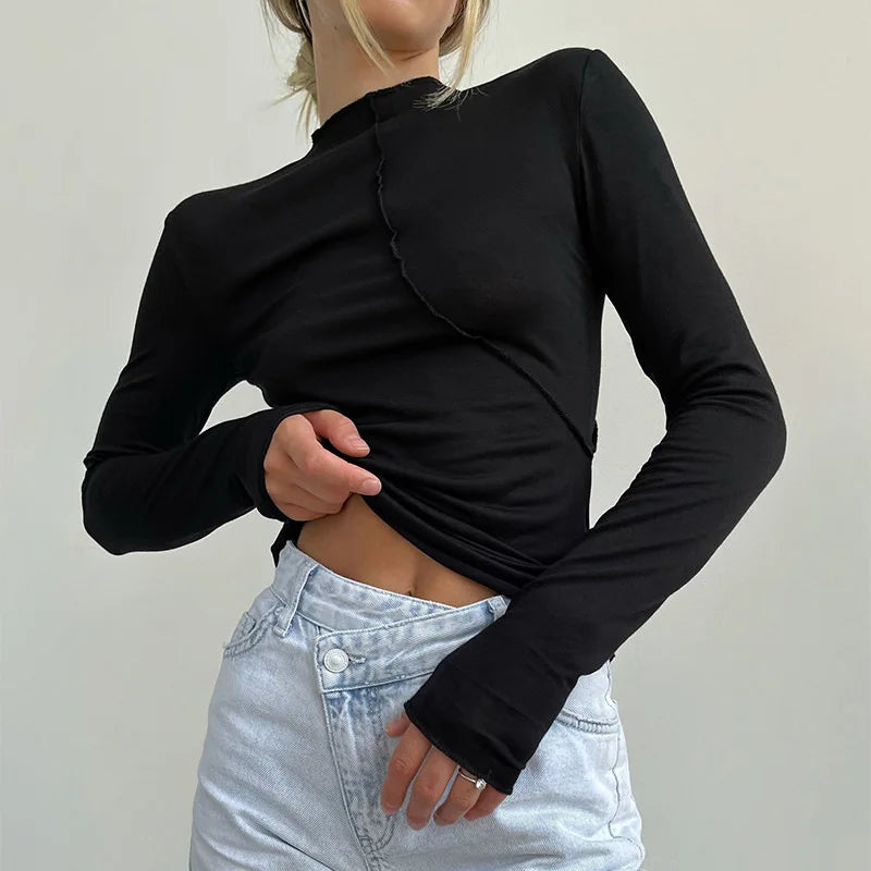 Seamed Long Sleeve