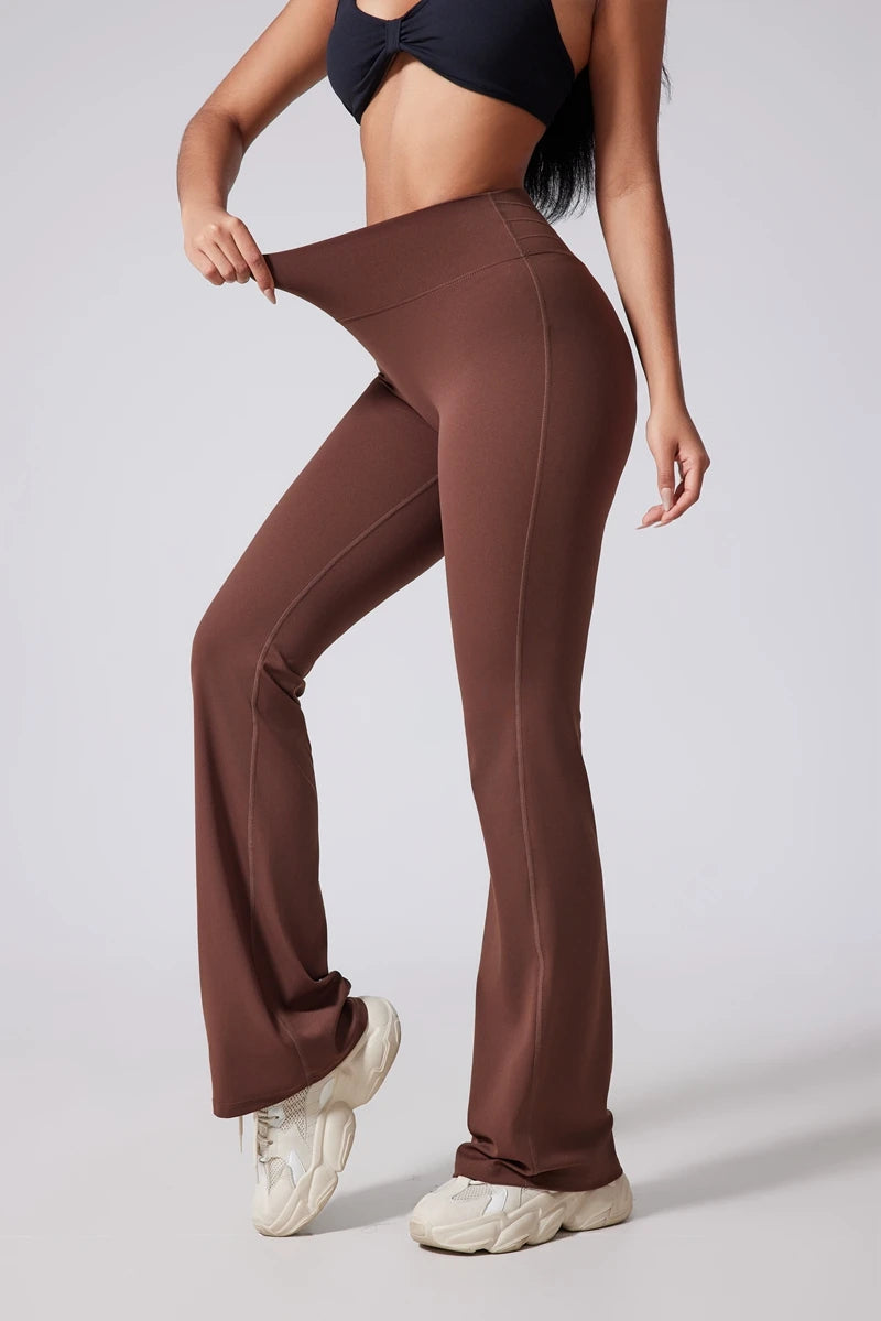 Hip Lifting Flared Leggings