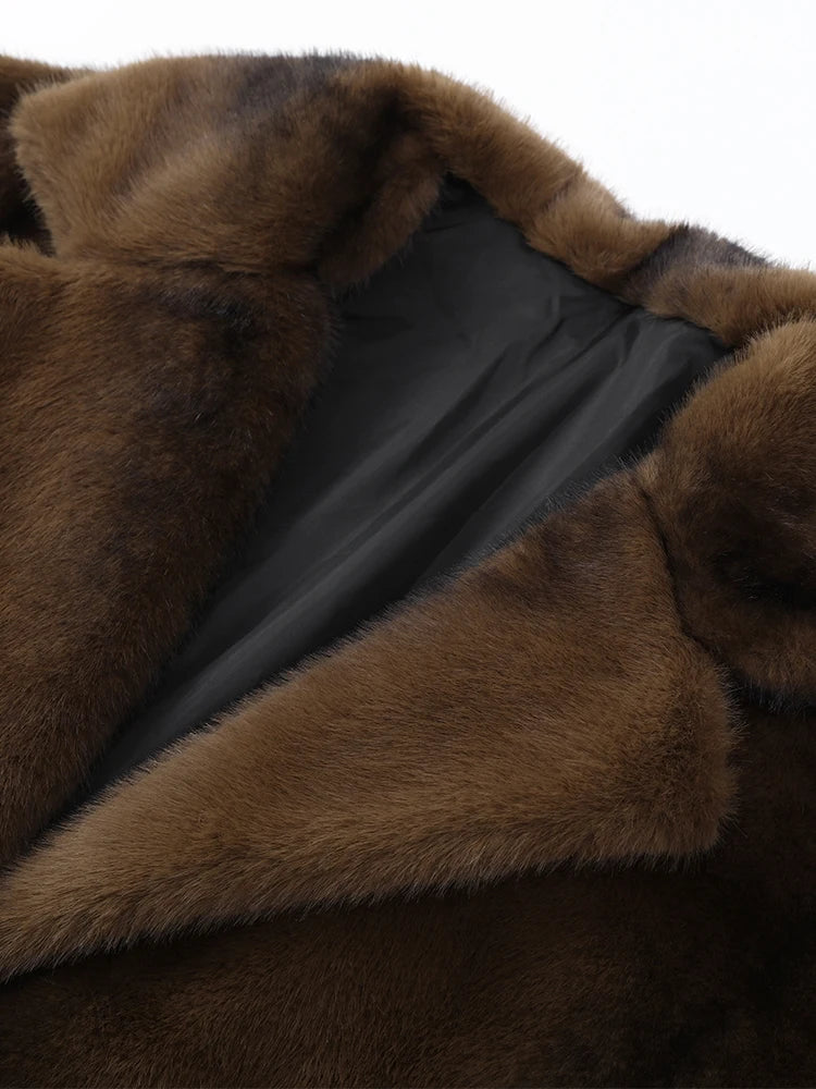Faux Fur Coat