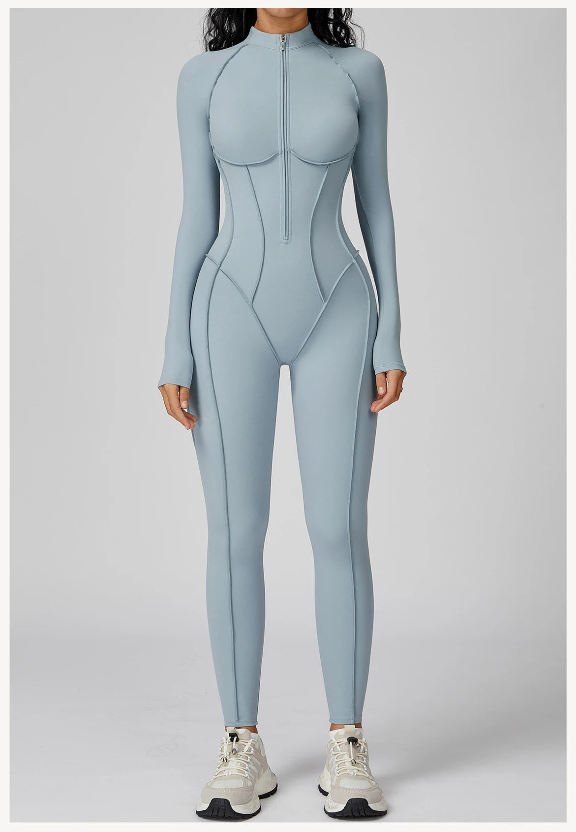 Contrast Long Sleeve Bodysuit