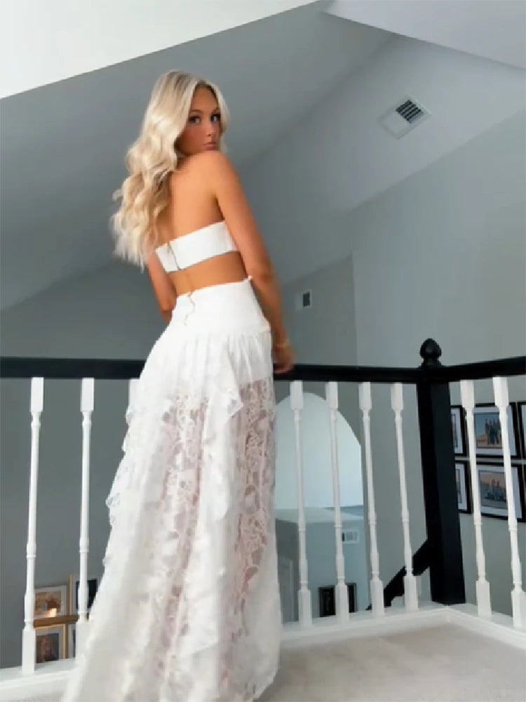 Lace Patchwork Dress