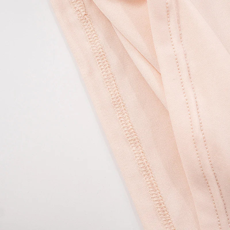 Hollowed Out Short Sleeve Mini