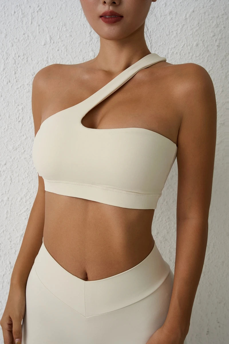 One-Shoulder Sports Bra