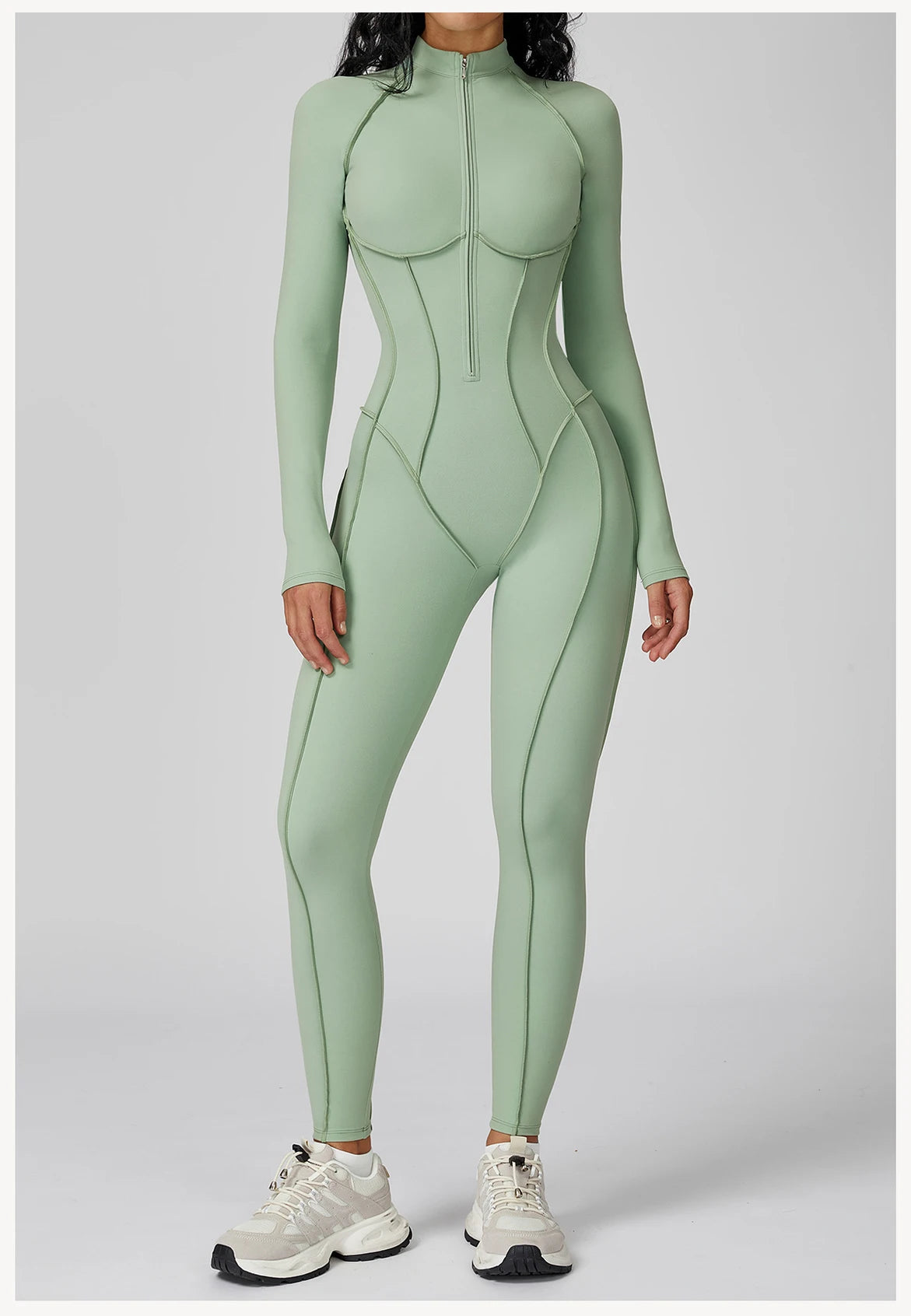 Contrast Long Sleeve Bodysuit