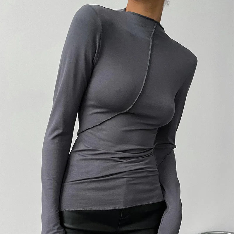 Seamed Long Sleeve