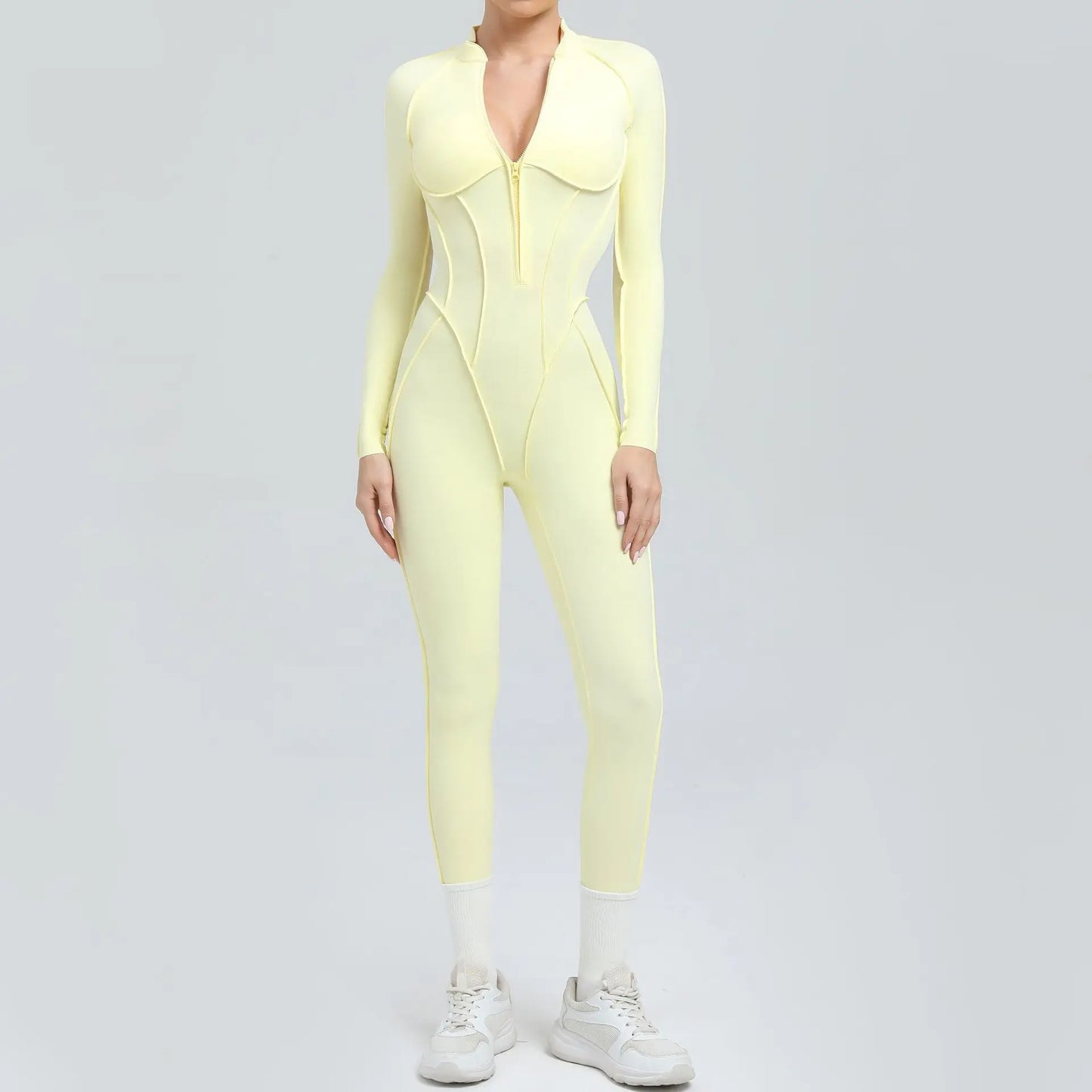 Backless Contrast Jumpsuit Long or Short options