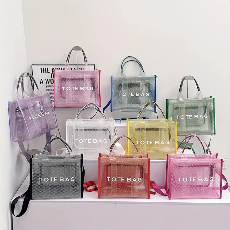 PVC Transparent Tote Bag