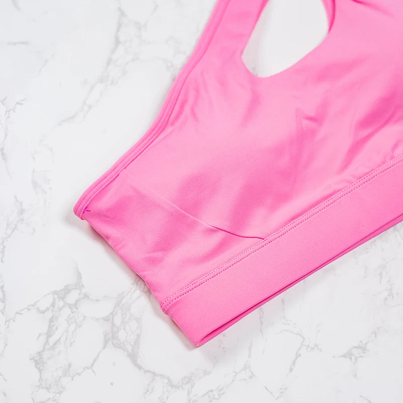Off Shoulder Sports Bra