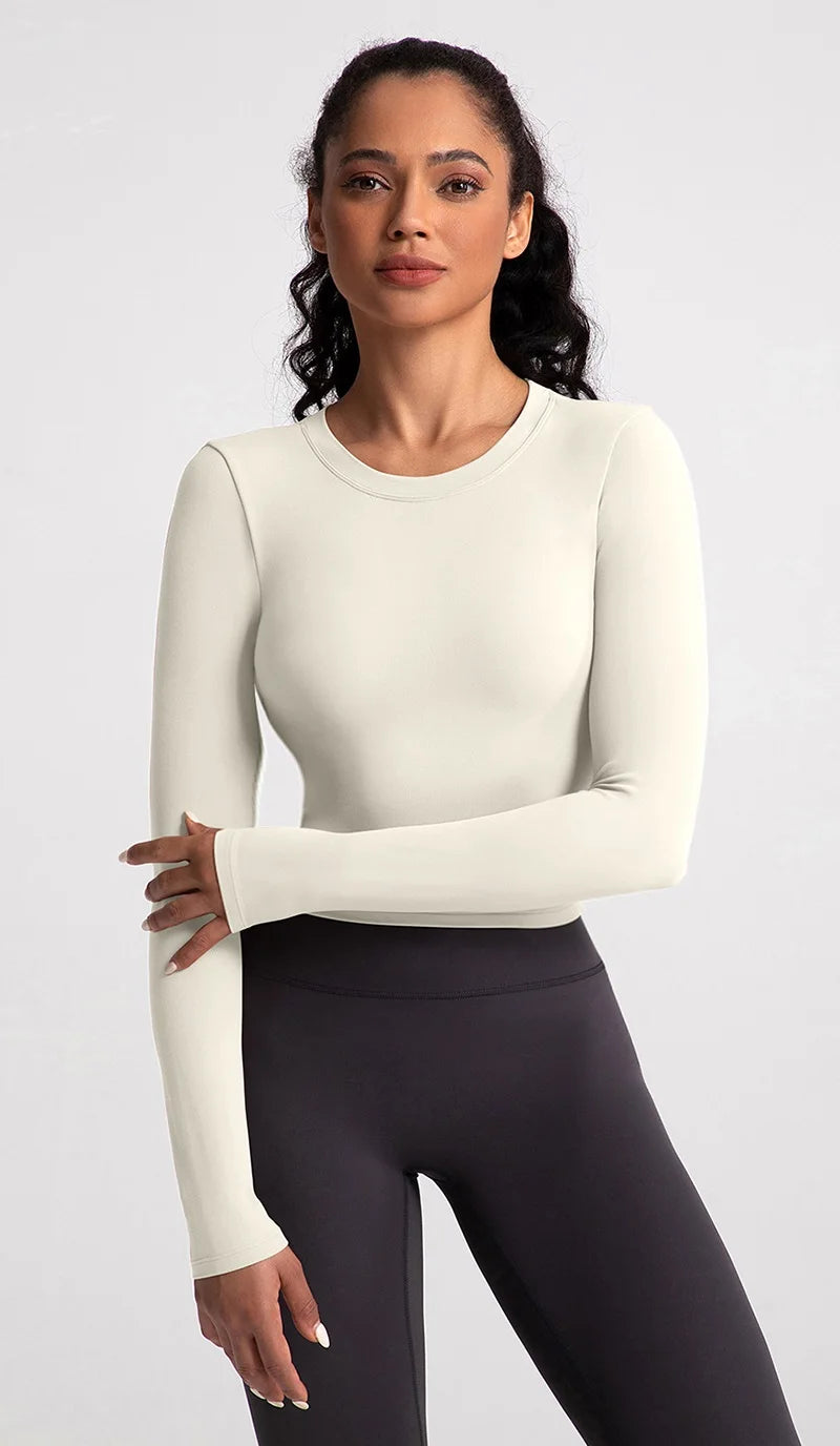 Breathable Backless Sports Crop