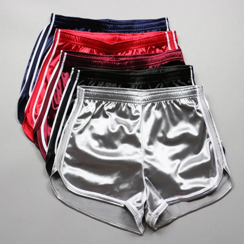 Silk Slim Shorts