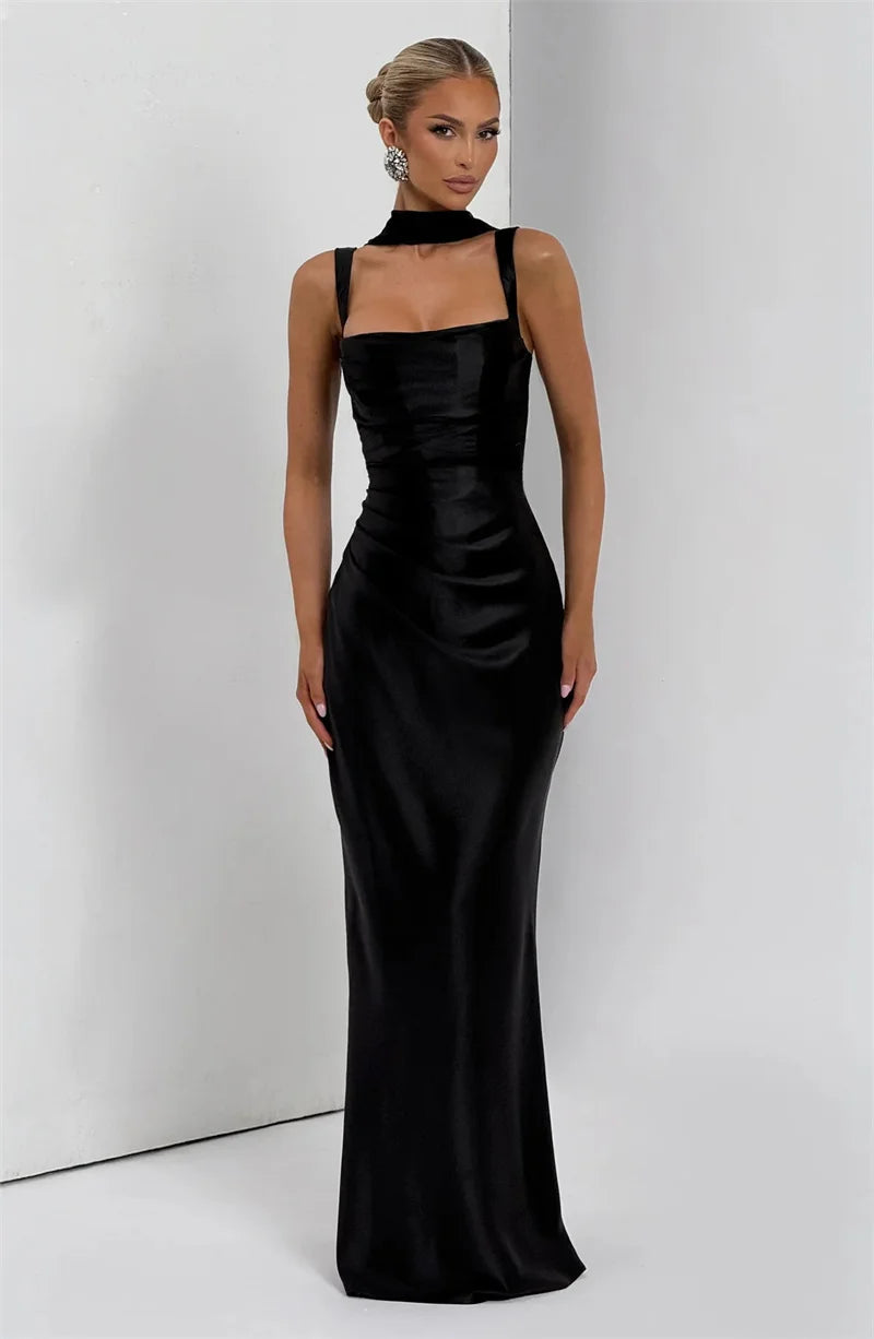 Satin Bodycon Dress