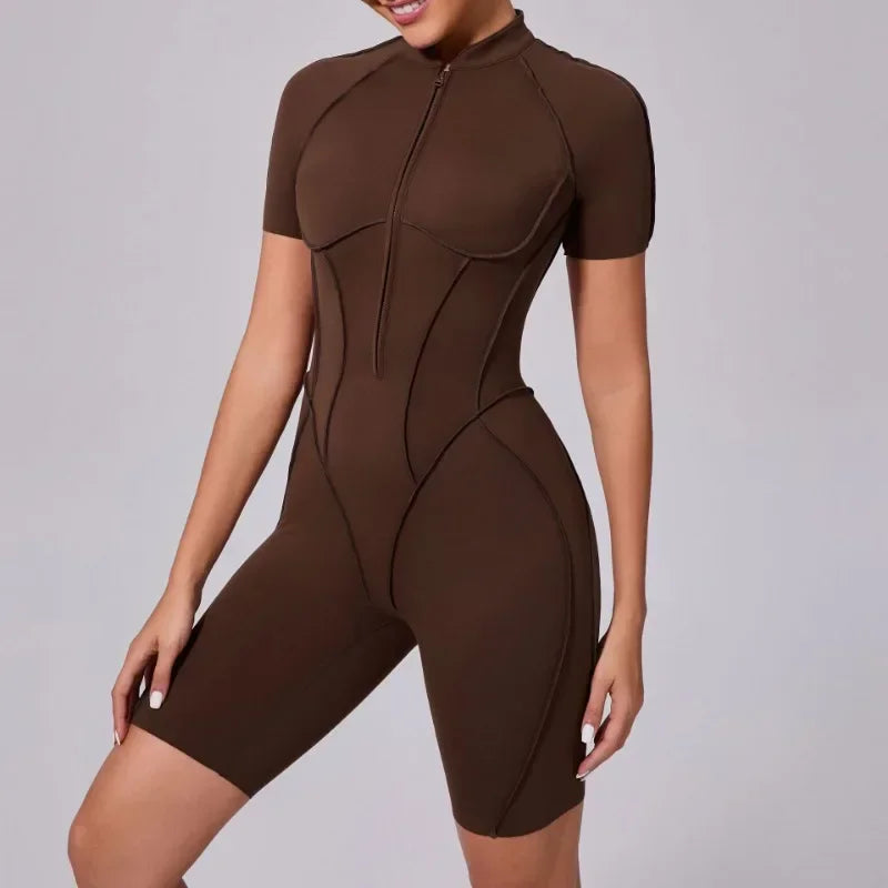 Backless Contrast Jumpsuit Long or Short options