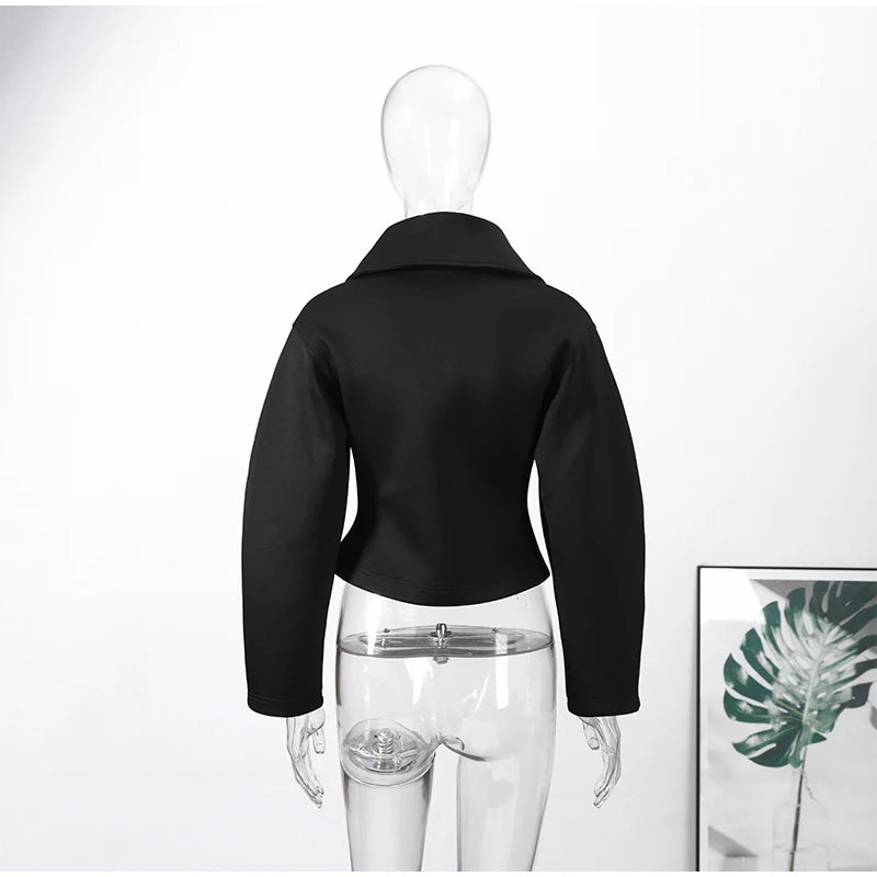 Wide Sleeve Fitted Jacket