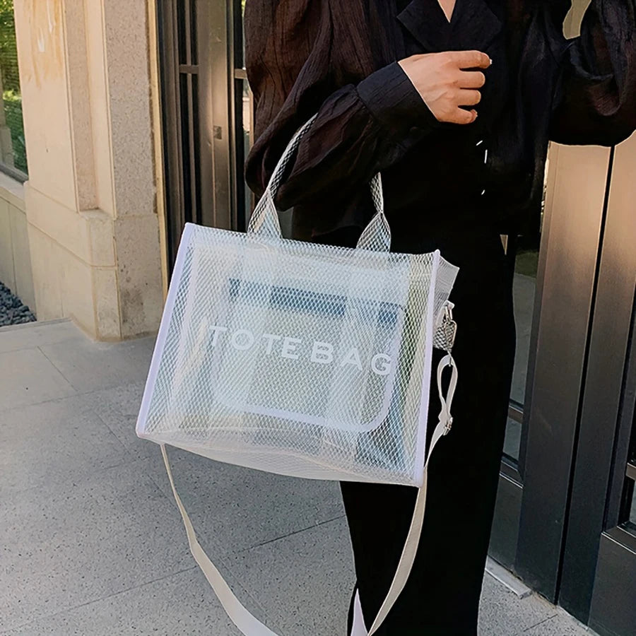 PVC Transparent Tote Bag