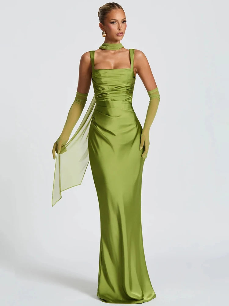Satin Bodycon Dress