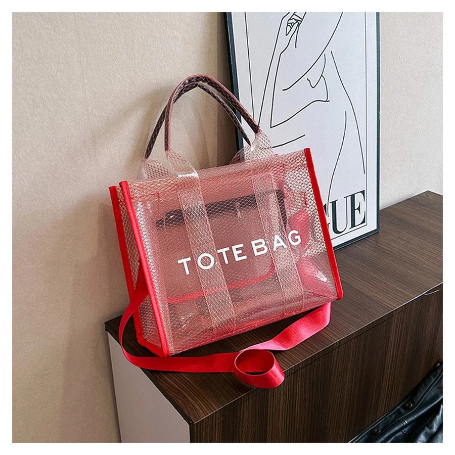 PVC Transparent Tote Bag