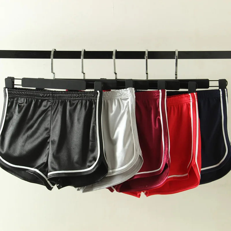 Silk Slim Shorts