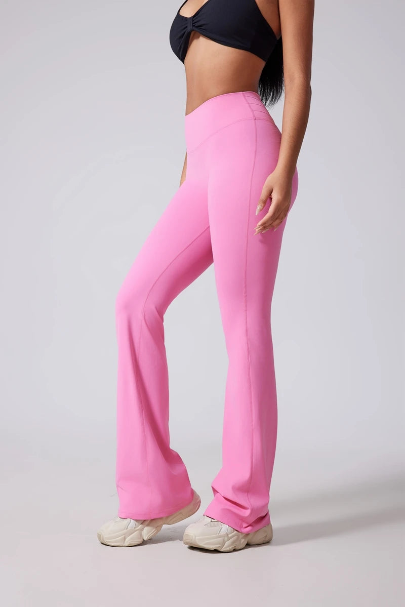 Hip Lifting Flared Leggings