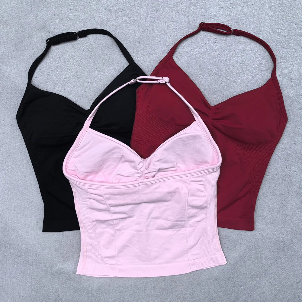 Adjustable Strappy Halter