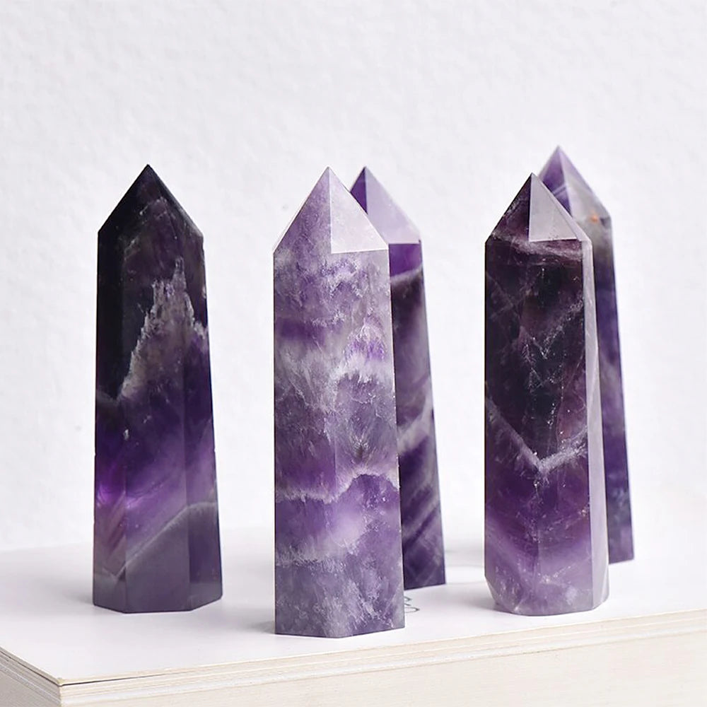 Natural Stone and Crystals Pyramids