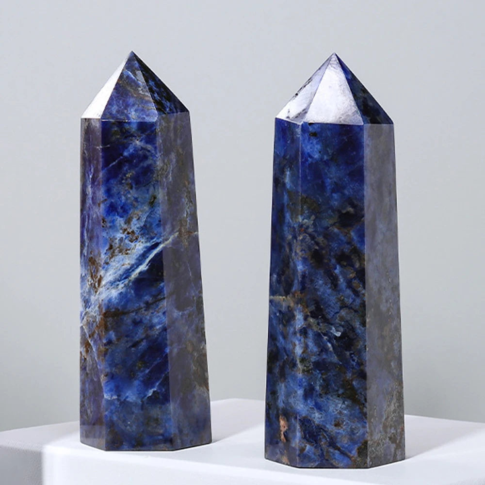 Natural Stone and Crystals Pyramids