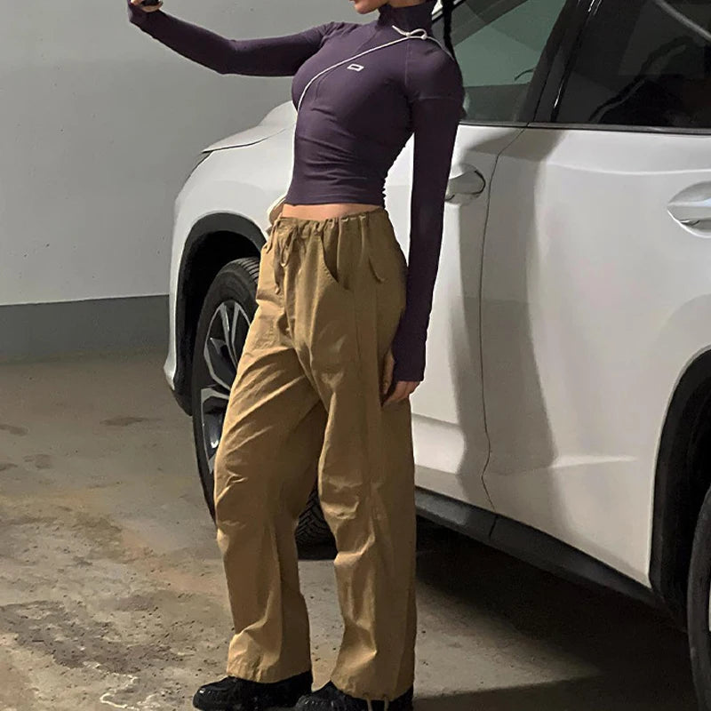 Y2K Zip Long Sleeve