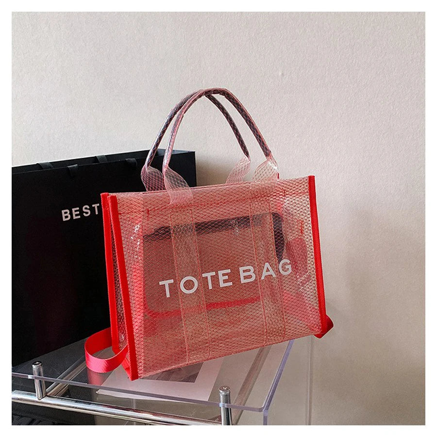 PVC Transparent Tote Bag