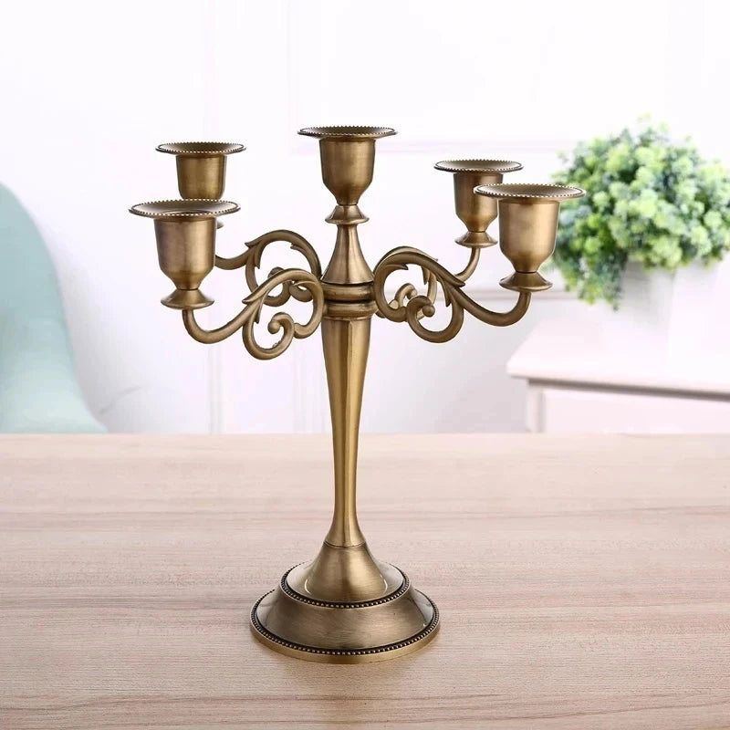 Bronze Candelabra 5-arms/3 arms