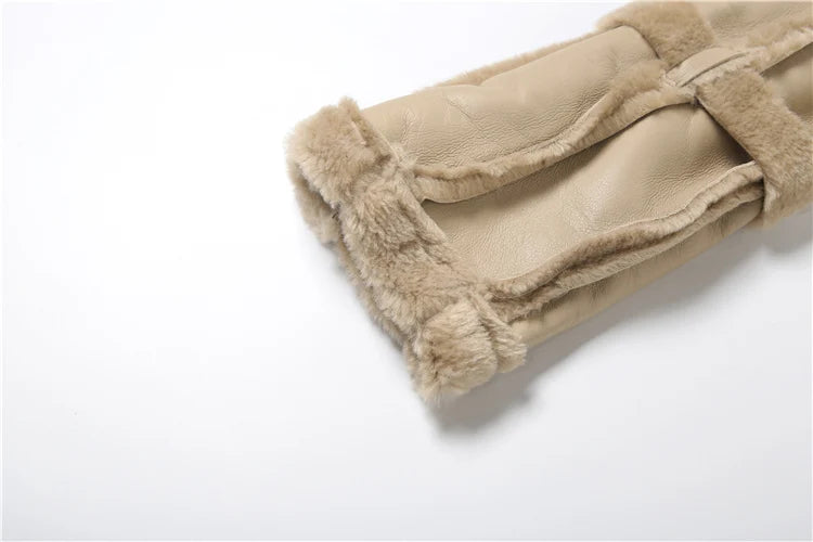 Furry Patchwork Crop Jacket