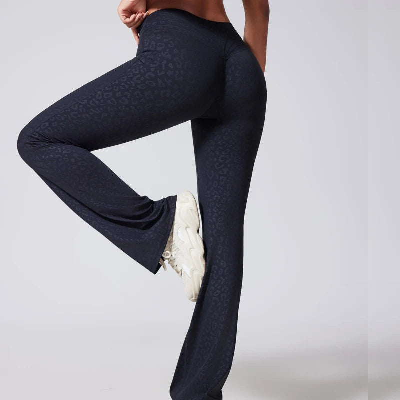 Hip Lifting Flared Leggings