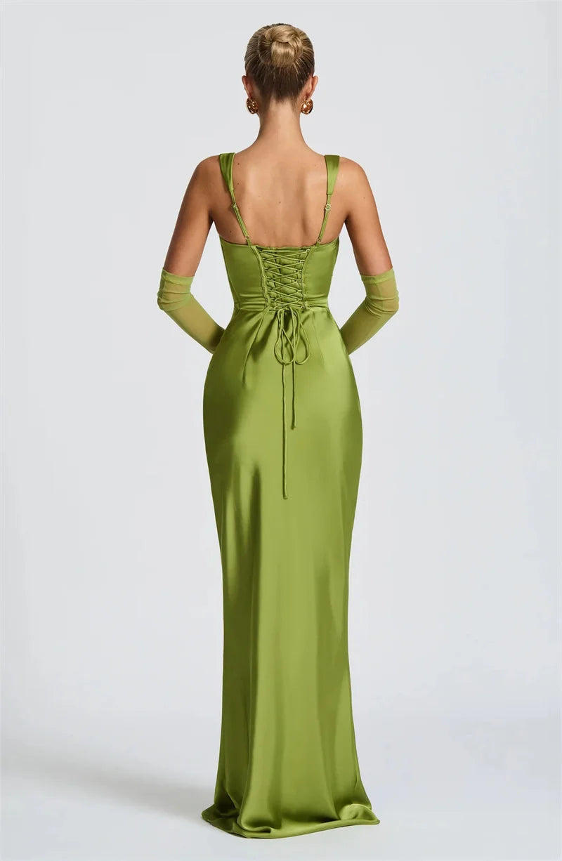 Satin Bodycon Dress
