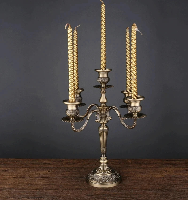 Bronze Candelabra 5-arms/3 arms