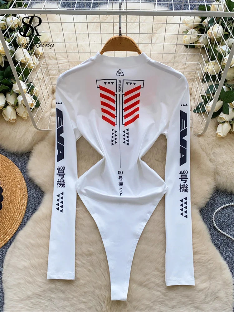 Slim Street Biker Bodysuit
