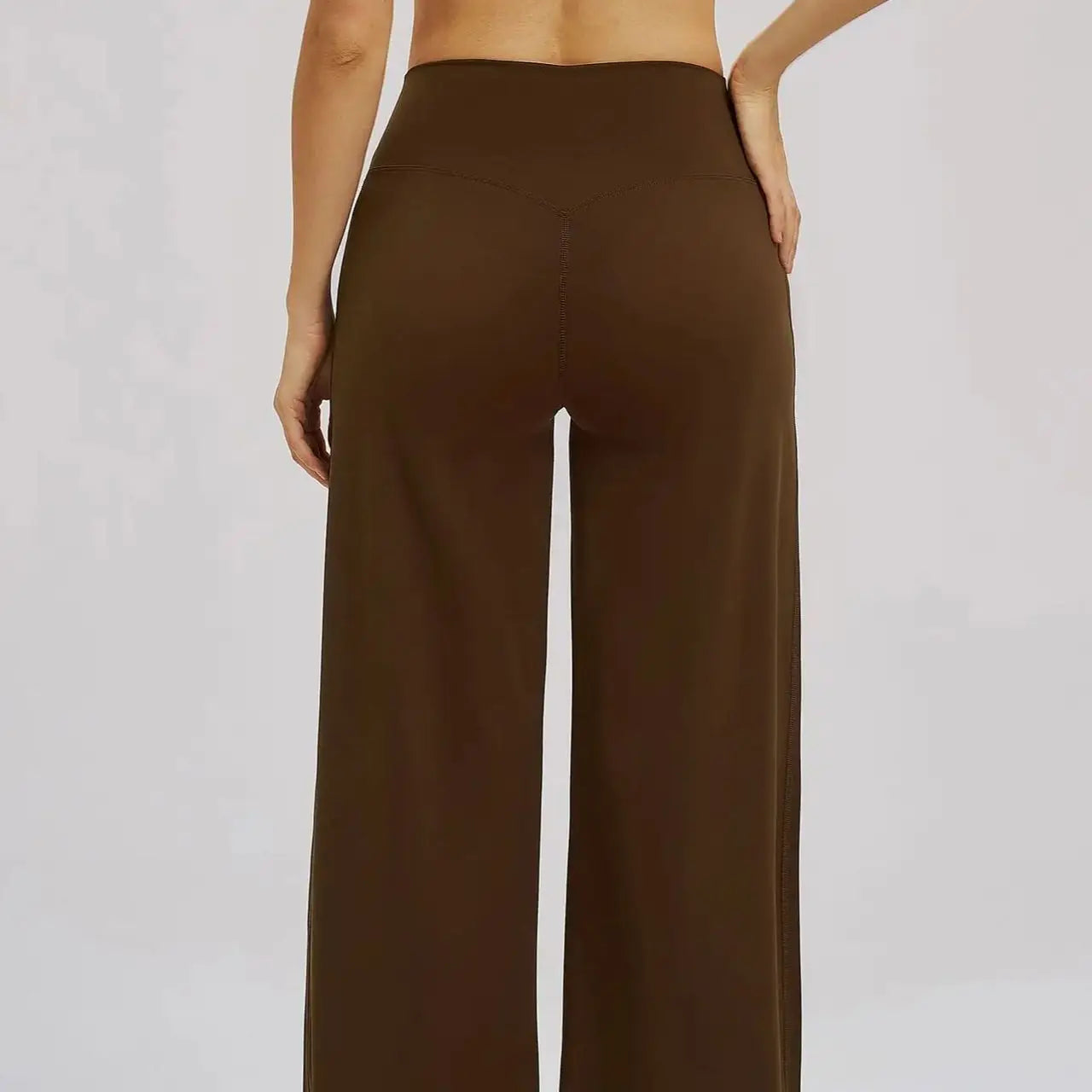 Wide Leg Crossed Waist Yoga Pants