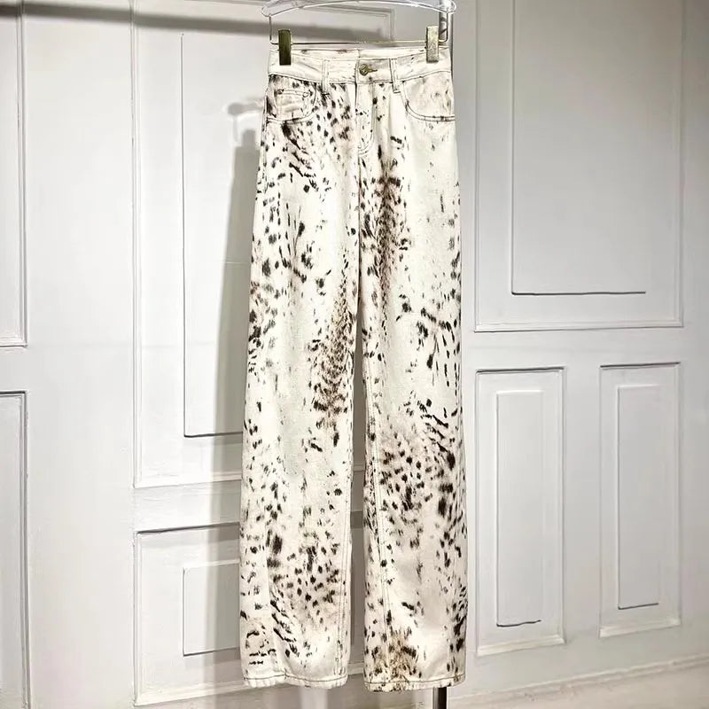 Leopard Jeans
