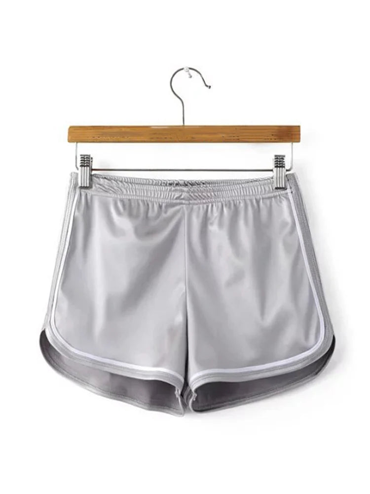 Silk Slim Shorts