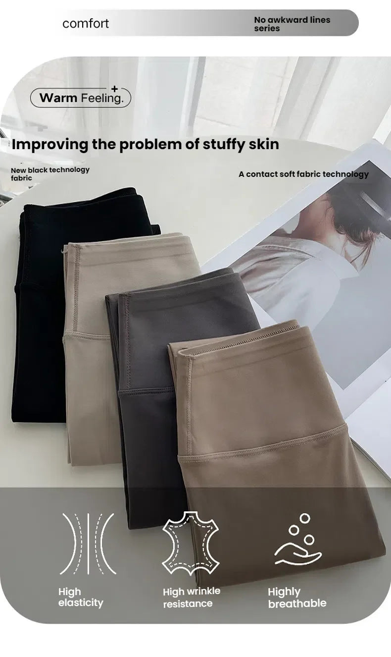 Waist Flared Shark Pants