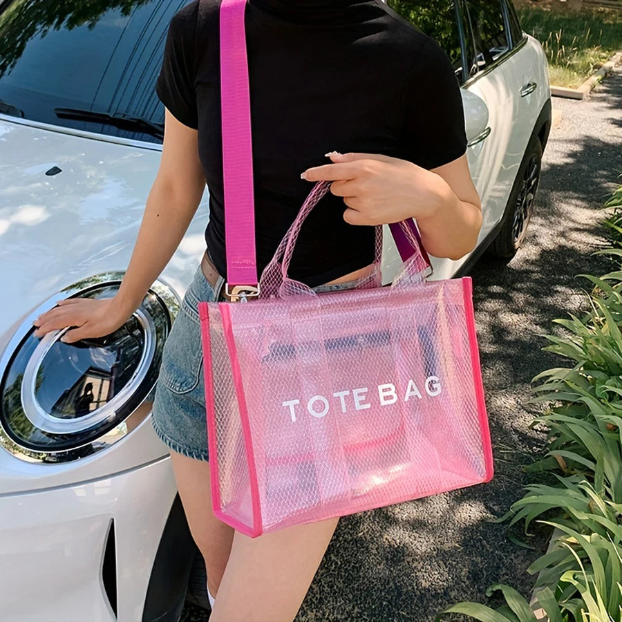 PVC Transparent Tote Bag